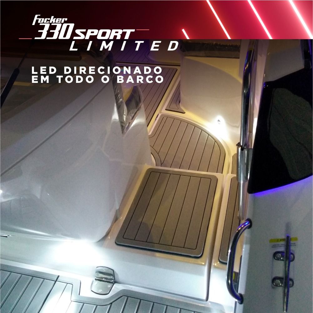 Lancha Fibrafort Focker 330 Sport Limited