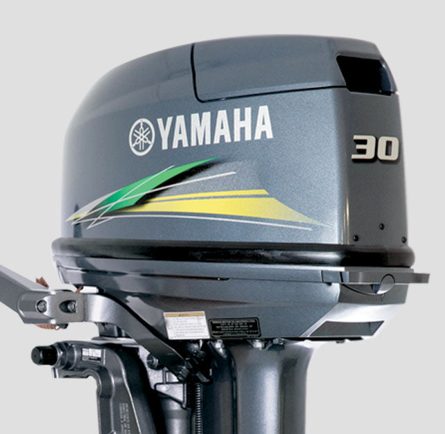 Motor de Popa Yamaha 30HP 2T – Partida Elétrica e Comando de Manche