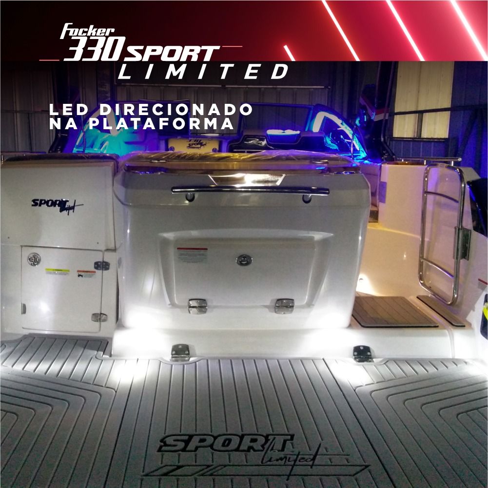 Lancha Fibrafort Focker 330 Sport Limited
