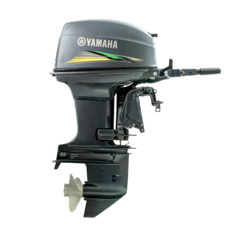 Motor de Popa Yamaha 30HP 2T – Partida Elétrica e Comando de Manche
