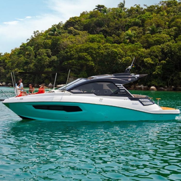 Lancha Fibrafort Focker 388 Gran Turismo