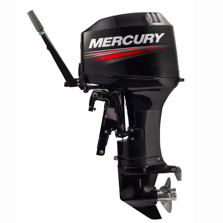 Motor De Popa Mercury 50HP 2 Tempos Partida Elétrica